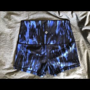 Lululemon High waisted shorts